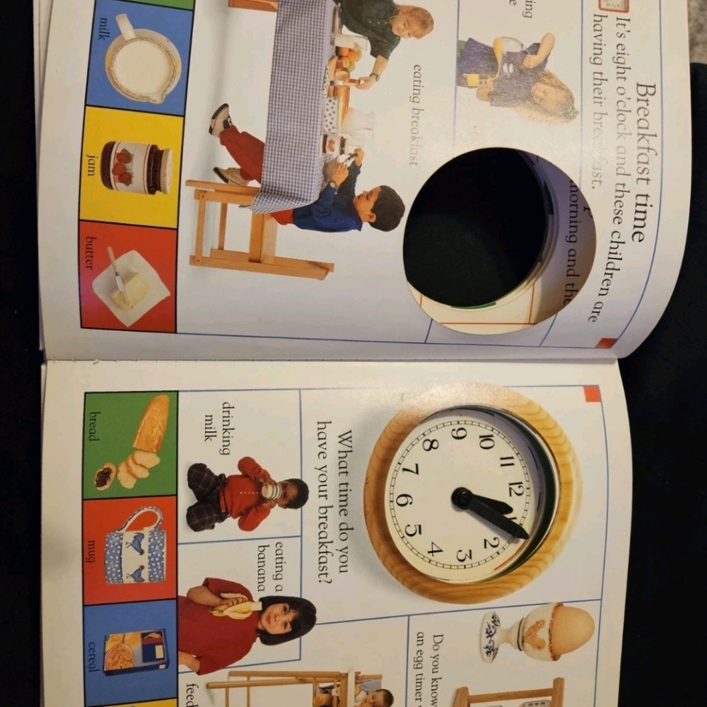 "What's The Time?" Dorling Kindersley Hardcover Book (1995) - Picture 2 of 2
